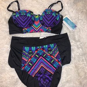 High waisted bikini